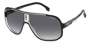 CARRERA 1058/S | Herren-Sonnenbrille | Eckig | Fassung: Kunststoff Schwarz | Glasfarbe: Grau
