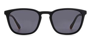 FOSSIL 2127/S | Herren-Sonnenbrille | Eckig | Fassung: Kunststoff Schwarz | Glasfarbe: Grau