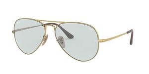 Ray-Ban Aviator RB3689 Zonnebril - Goud - Glazen met sterkte beschikbaar