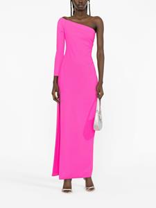Solace London Palmer one-shoulder maxi dress - Roze