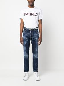 Dsquared2 logo-print short-sleeve T-shirt - Wit