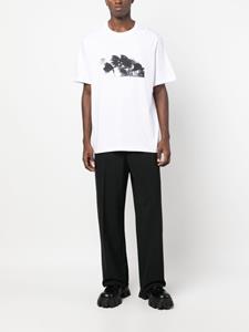 OAMC graphic-print organic cotton T-shirt - Wit