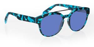 Unisex-sonnenbrille Italia Independent 0900-141-000 Blau Schwarz (ø 50 Mm)