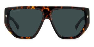 dsquared2eyewear Dsquared2 Eyewear Sonnenbrillen für Frauen D2 0088/S C60 086 (KU) HAVANA