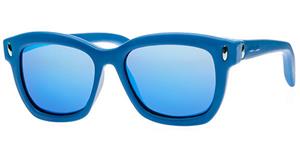 Unisex-sonnenbrille Italia Independent 0011-027-000 Blau (ø 56 Mm)