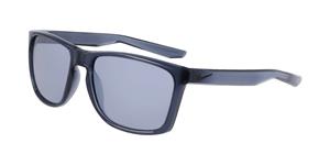 NIKE FORTUNE FD1692 | Herren-Sonnenbrille | Eckig | Fassung: Kunststoff Grau | Glasfarbe: Silberfarben