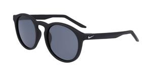 NIKE SWERVE P FD1850 | Unisex-Sonnenbrille | Rund | Fassung: Kunststoff Schwarz | Glasfarbe: Grau