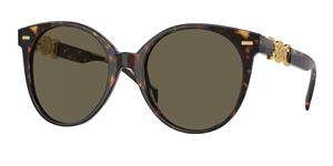 VERSACE VE4442 | Damen-Sonnenbrille | Butterfly | Fassung: Kunststoff Havanna | Glasfarbe: Braun