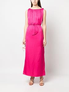 Yves Salomon Mouwloze maxi-jurk - Roze