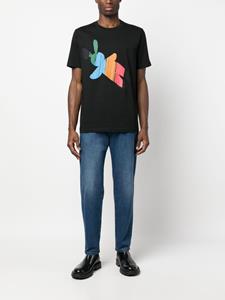 PS Paul Smith T-shirt met grafische print - Zwart