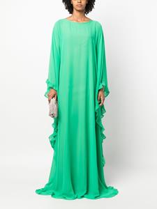 Rayane Bacha Semi-doorzichtige jurk - Groen
