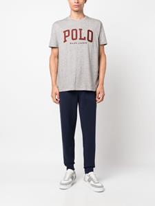 Polo Ralph Lauren logo-print mélange-effect T-shirt - Grijs