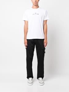 Stone Island logo-print cotton T-shirt - Wit