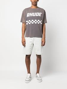 Rhude Off Road cotton T-shirt - Grijs