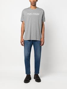 Paul & Shark logo-print cotton T-shirt - Grijs