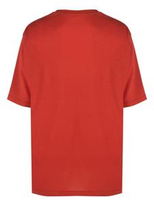 Auralee short-sleeve wool T-shirt - Rood