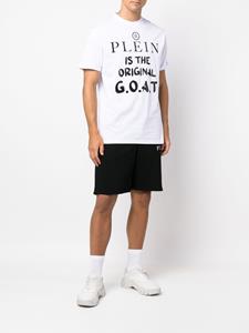 Philipp Plein T-shirt met logoprint - Wit