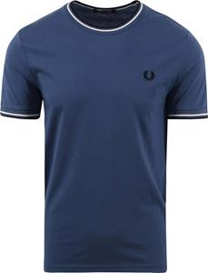 Fred Perry T-shirt Blauw 963
