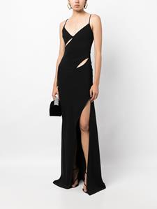 Monse Maxi-jurk met uitgesneden detail - Zwart