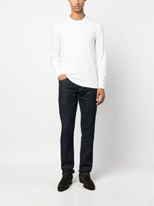 TOM FORD Serafine ribbed long-sleeve T-shirt - Wit