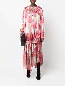 Diesel D-Cabir floral-print maxi dress - Roze