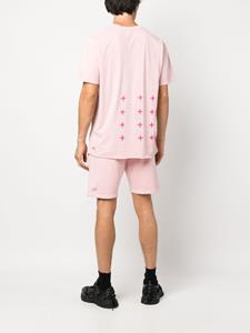 Ksubi Biggie short-sleeve cotton T-shirt - Roze