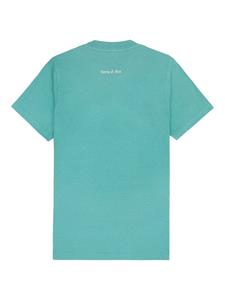 Sporty & Rich Katoenen T-shirt - Blauw