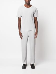 Homme Plissé Issey Miyake Mc May pleated T-shirt - Grijs