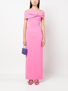 Solace London The Eva off-shoulder dress - Roze