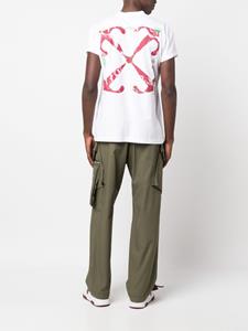 Off-White Arrow-motif cotton T-shirt - Wit
