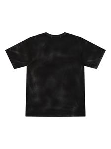 Black Comme Des Garçons slogan-print cotton T-shirt - Zwart