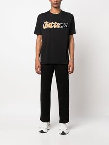 Just Cavalli T-shirt met logopatch - Zwart