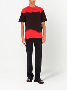 Ferragamo T-shirt met colourblocking - Rood