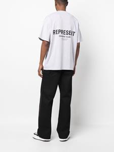 Represent T-shirt met gemêleerd effect - Grijs