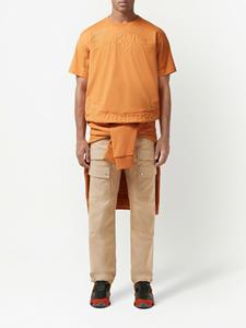 Burberry T-shirt met borduurwerk - Oranje