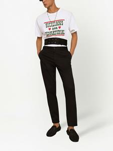 Dolce & Gabbana T-shirt met grafische print - Wit