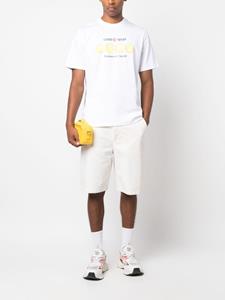 Casablanca Tennis Ball organic-cotton T-shirt - Wit