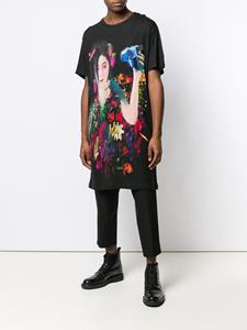 Yohji Yamamoto Oversized T-shirt - Zwart