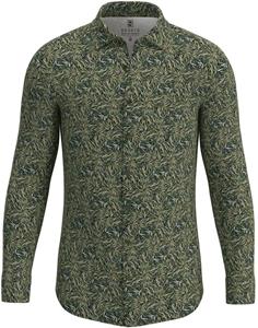 Desoto Overhemd Kent Bladeren Groen