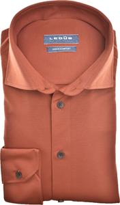 Ledub Overhemd Tricot Oranje
