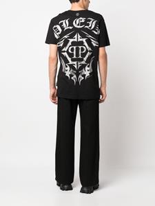 Philipp Plein T-shirt met ronde hals - Zwart