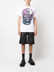 Philipp Plein T-shirt met ronde hals - Wit