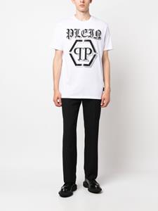 Philipp Plein T-shirt met ronde hals - Wit
