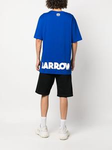 BARROW T-shirt met logoprint - Blauw