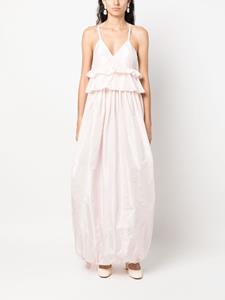 Sofie D'hoore Daphnie maxi-jurk met ruche - Roze