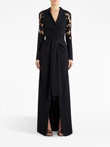 ETRO Semi-doorzichtige maxi-jurk - Zwart