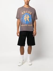 Rhude Paradise Valley cotton T-shirt - Grijs