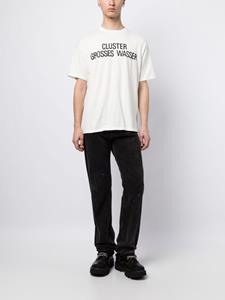 Undercover slogan-print cotton T-shirt - Wit