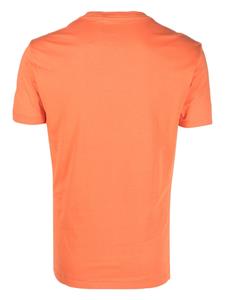 Calvin Klein Jeans logo-print crew-neck T-shirt - Oranje