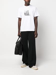 Calvin Klein photograph-print crew-neck T-shirt - Wit